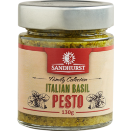 Photo of Sandhurst 100% Italian Made Basil Pesto 130g