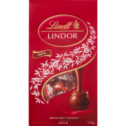 Photo of Lindt Lindor Milk Chocolate Bag 125g