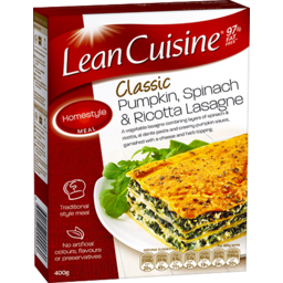 Photo of Lean Cuisine Lasagne Pumpkin, Spinach & Ricotta 400g