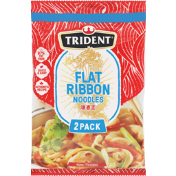 Photo of Trident Noodles Flat Ribbon 2 Pack