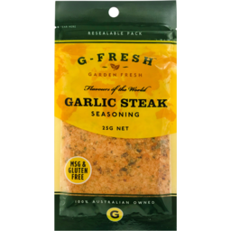 Photo of G Fresh Garlic Steak Seasoning 25g