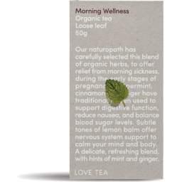 Photo of LOVE TEA Org Morning Wellness Loose Leaf Tea 50g