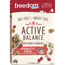 Photo of Freedom Foods Active Balance Multigrain & Cranberry Cereal