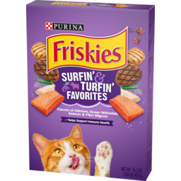 Photo of Friskies Dry Cat Food Surfin' & Turfin' Favourites 459g