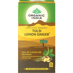 Photo of Organic India Lemon Ginger 25 Bags