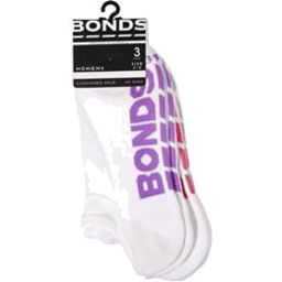 Photo of Bonds Cotton Rich No Show Socks 4pk