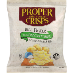 Photo of Proper Crisps - Dill Pickle - 140g