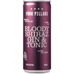 Photo of Four Pillars Bloody Shiraz Gin & Tonic 24x250ml