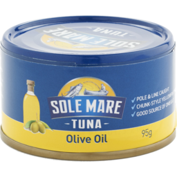 Photo of Sole Mare Tuna Olive Oil 95g