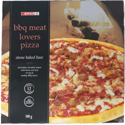 Photo of SPAR Frozen Pizza BBQ Meat Lovers 500gm