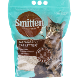 Photo of Smitten Feline Care Natural Cat Litter 4kg