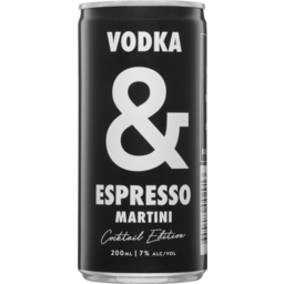 Photo of Vodka Soda & Vodka Espresso Martini Rtd 200ml