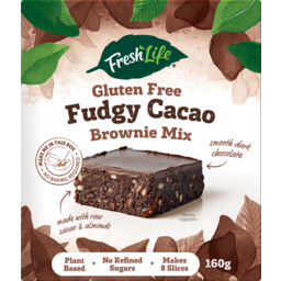Photo of Freshlife Gluten Free Slice Mix Fudgy Cacao Brownie