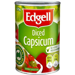 Photo of Edgell Diced Capsicum 125gm