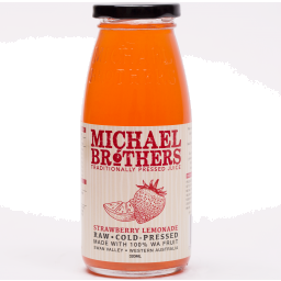 Photo of Michael Brothers Juice Strawberry Lemonade (320ml)