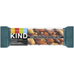 Photo of Kind Dark Chocolate Nuts & Sea Salt 40g Nut Bar 40g