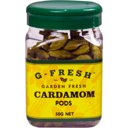 Photo of G Fresh Seasoning Cardoman Pods 50g