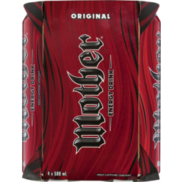 Photo of Mother Original Energy Drink Cans 4x500ml