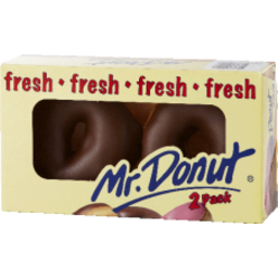 Photo of Mr Donut Choc Ring Donut 2pk