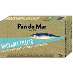 Photo of Pan do Mar Mackerel Fillets in Olive Oil 