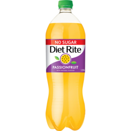Photo of Diet Rite Passionfruit Zero Sugar Bottle