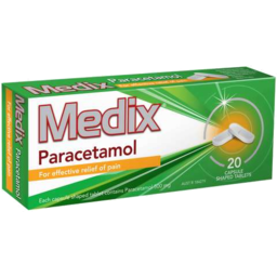 Photo of Medix Paracetamol Caps Tablet 20