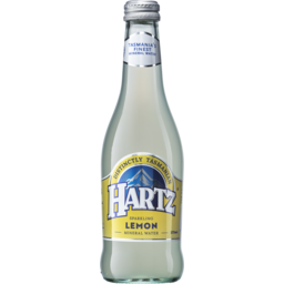 Photo of Hartz Sparkling Mineral Water Lemon 375mL