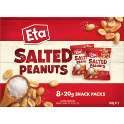 Photo of Eta Peanuts Multipack 8 Pack