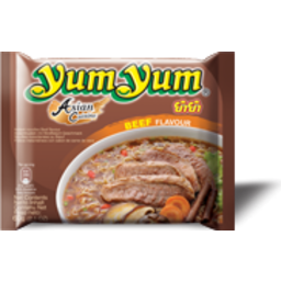 Photo of Yum Yum Noodles Beef Flavour 5 Pack 