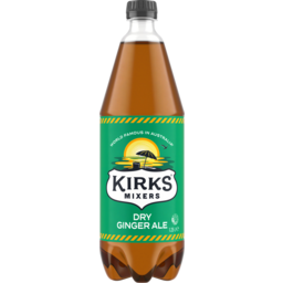 Photo of Kirks Club Dry Ginger Ale Bottle