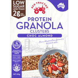 Photo of Red Tractor Choc Almond Low Sugar Protein Granola Clusters 450g