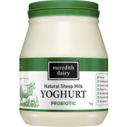 Photo of Yoghurt - Meredith Ygt Natural Green 1kg
