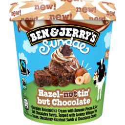 Photo of Ben & Jerrys Sundae Hazel Nuttin But Chocolate Ice Cream 427ml