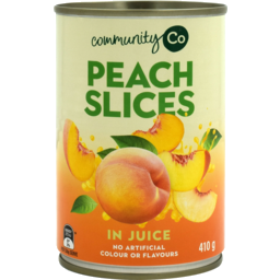Photo of Community Co Peach Slices In Juice 410gm
