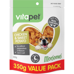 Photo of Vitapet Morsomes Dog Treats Chicken & Sweet Potato Biscuit