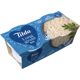 Photo of Tilda Long Grain Rice Microwave Quick Cups 2 Pack