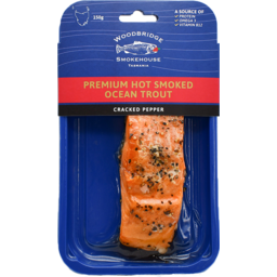 Photo of Woodbridge Hot Smoked Trout Pepper 150g