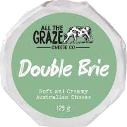 Photo of All The Graze Double Brie 125gm