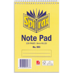 Photo of Spiral Note Pad 100PG