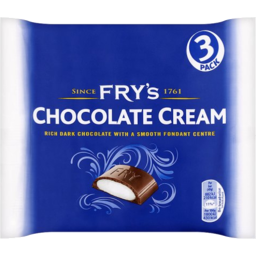 Photo of Frys Chocolate Cream 147g 3pk