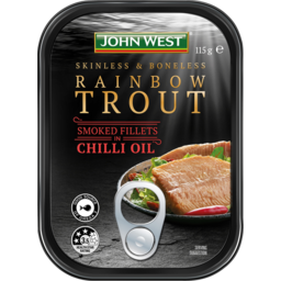 Photo of John West Smoked Trout In Chilli Oil 115g