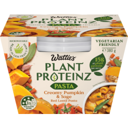 Photo of Wattie's® Plant Proteinz™ Creamy Pumpkin & Sage Red Lentil Pasta 380g
