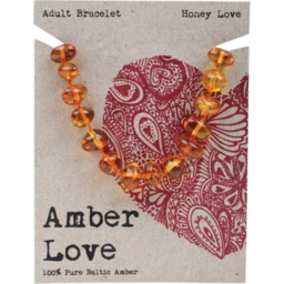 Photo of Amber Love Bracelet Honey Adult