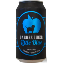 Photo of Darkes Brewing Little Blue Non Alcoholic Apple Cider Can
