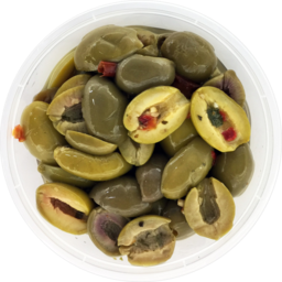 Photo of Homestyle Split Green Olives