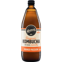 Photo of Remedy Organic Kombucha Mango Passion 750ml