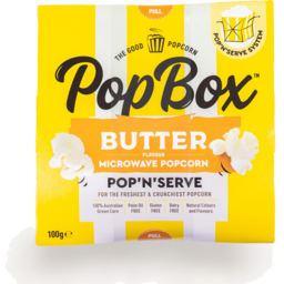Photo of PopBox Butter Popcorn