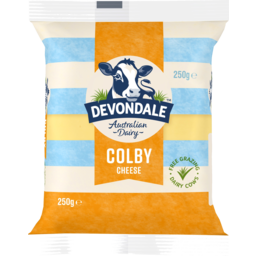 Photo of Devondale Colby Cheese Block 250g
