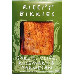 Photo of Riccis Bikkies Garlic Olive Rosemary And Parmesan