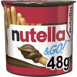 Photo of Nutella & Go! Hazelnut Chocolate Spread With Breadsticks Snack Pack 48g